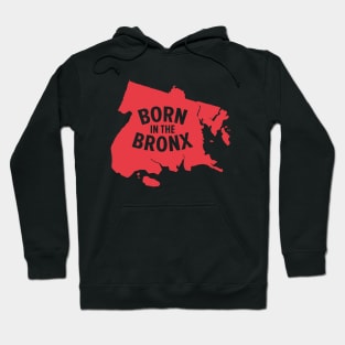 Born in the Bronx - New York Bronx Map Hoodie